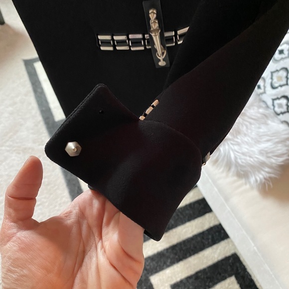 Anthony Vaccarello Black Long Embellished Blazer 4 - Picture 9 of 11